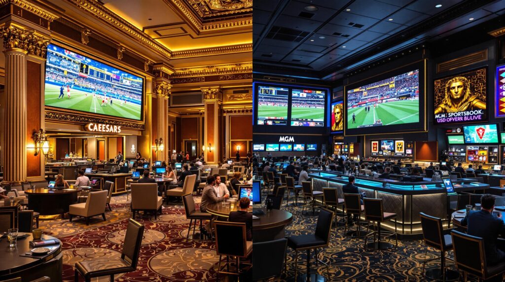 Caesars vs. MGM: Which Las Vegas Sportsbook Reigns Supreme? (Full Comparison)