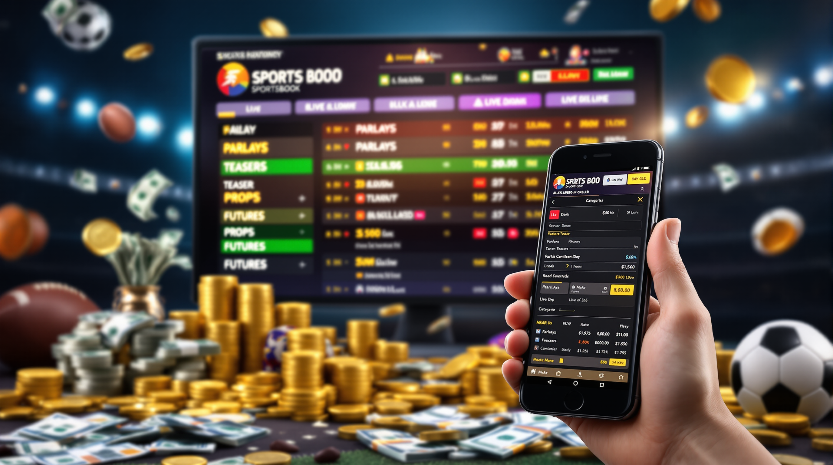 "Different Types of Bets: Parlays, Teasers, Props, and Futures Explained"